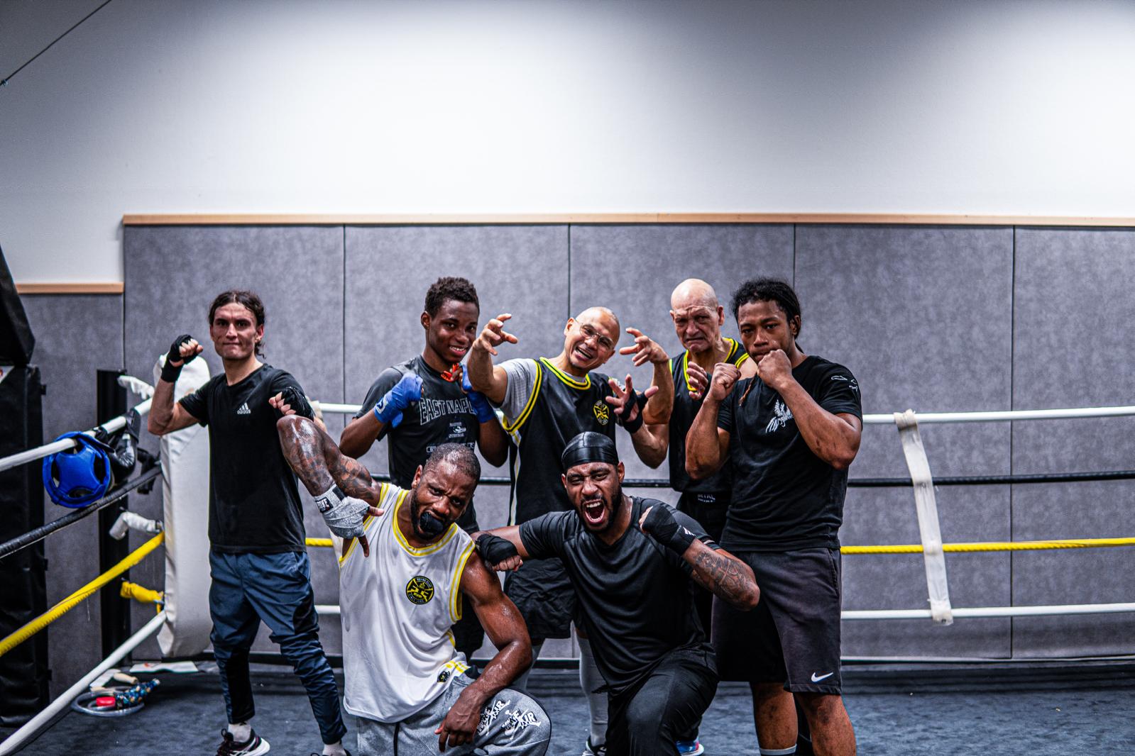 Le groupe boxe anglaise du FTF Boxing Club